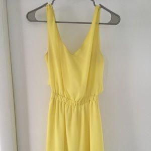 Yellow BCBG Dress size XS